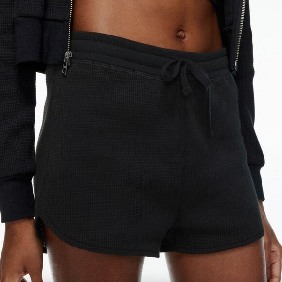 Aritzia Pants - Aritzia TNA Melrose Waffle Short | Green | Size Medium